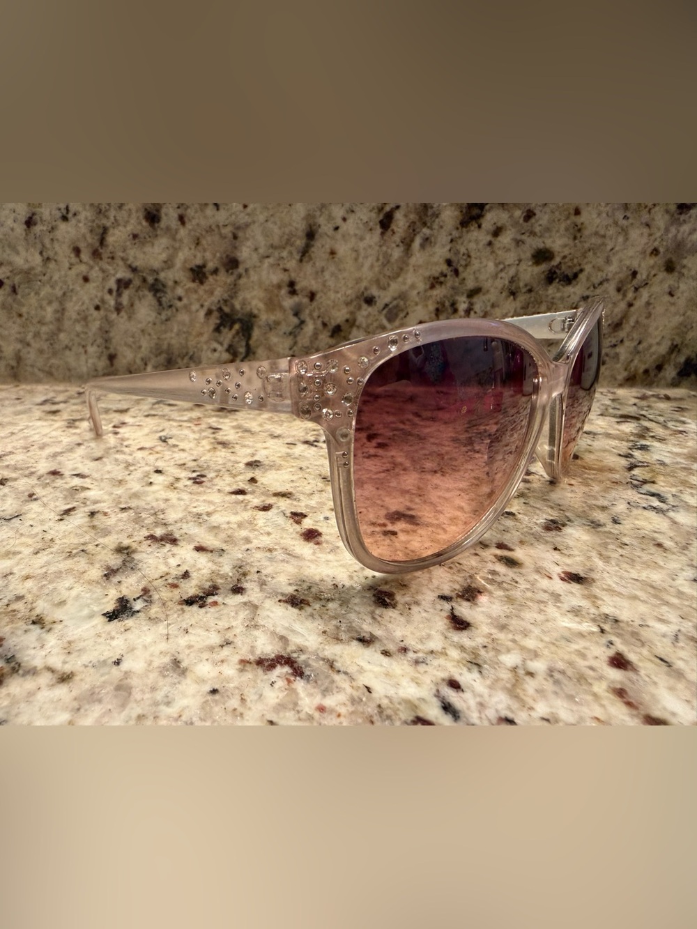 Panama Jack Rhinestone Crystal Sunglasses